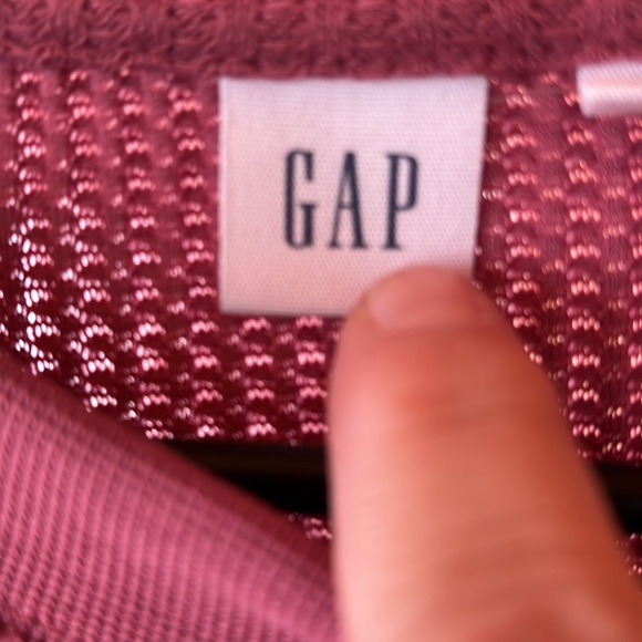 NWOT waffle knit soft cropped top, drop shoulders lovely mauve color - Picture 2 of 5